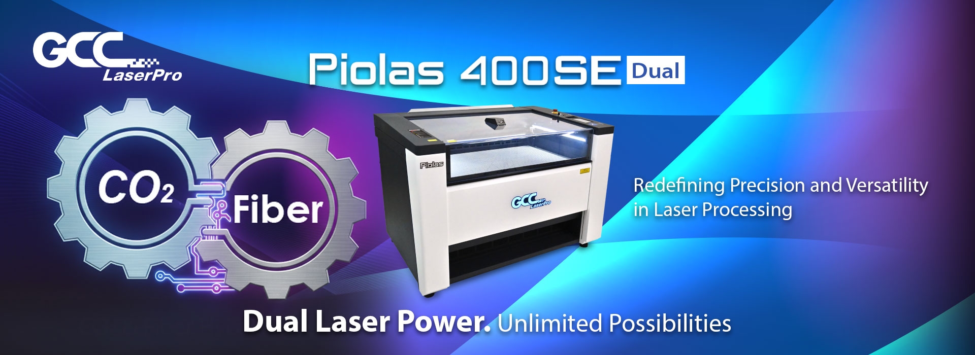 GCC Unveils the Piolas 400SE Dual Laser Model: Redefining Pr