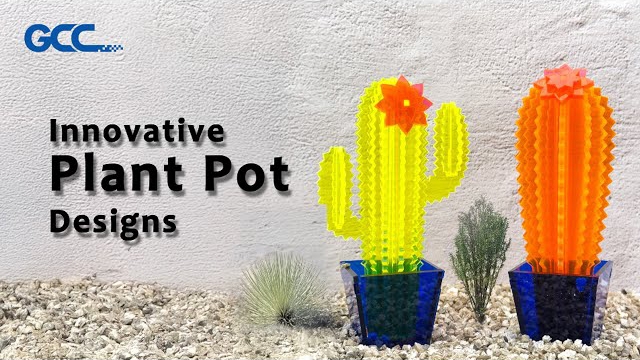 GCC Laser: Innovative Plant Pot Designs