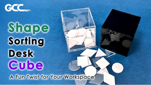 Shape Sorting Desk Cube – A Fun Twist for Your Workspace