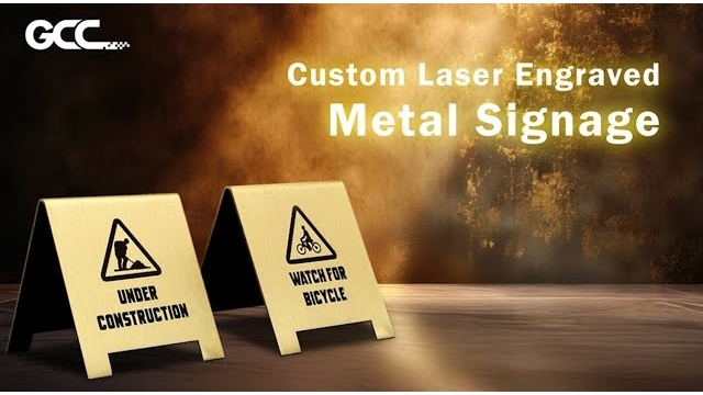 Custom Laser Engraved Metal Notice Signs