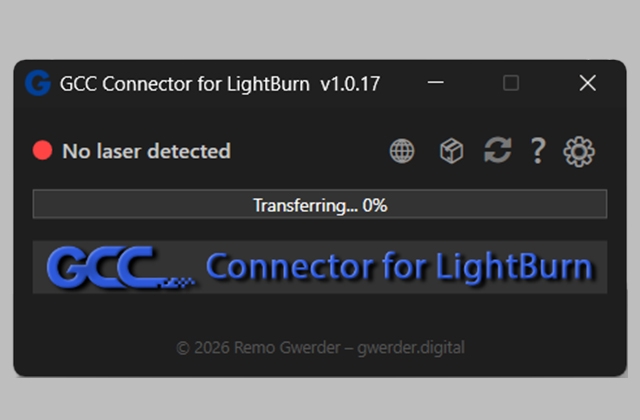 GCC Introduces New Application for LightBurn Compatibility