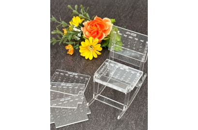 Monthly Acrylic Calendar