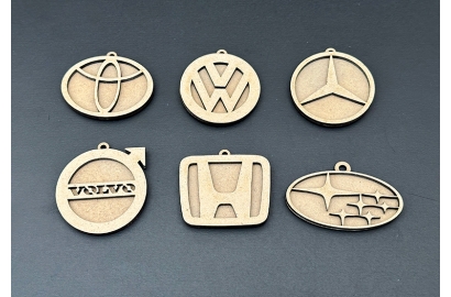 Imán de marca de coche