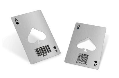 Abridor de botellas de metal