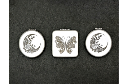 Metal Compact Mirrors